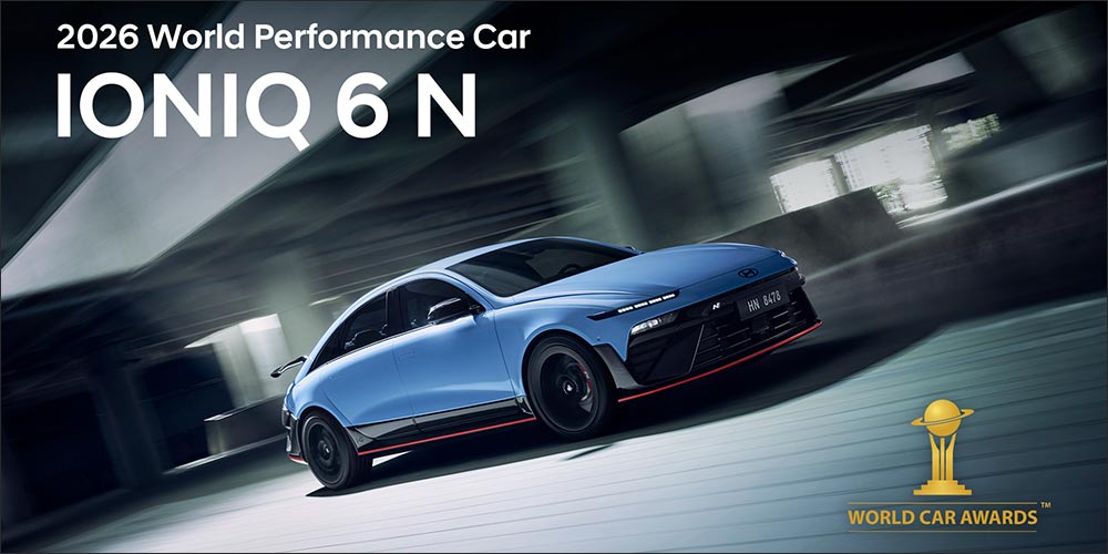Hyundai IONIQ 6 N Crowned 2026 World Performance Car