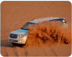 DESERT SAFARI WITH BBQ & CAMPSITE ACTIVITIES